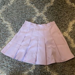 Purple skater skirt